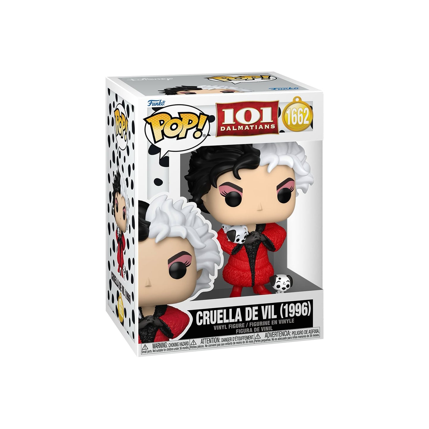 Cruela / Cruella De Vil 1662 - Disney - Funko Pop