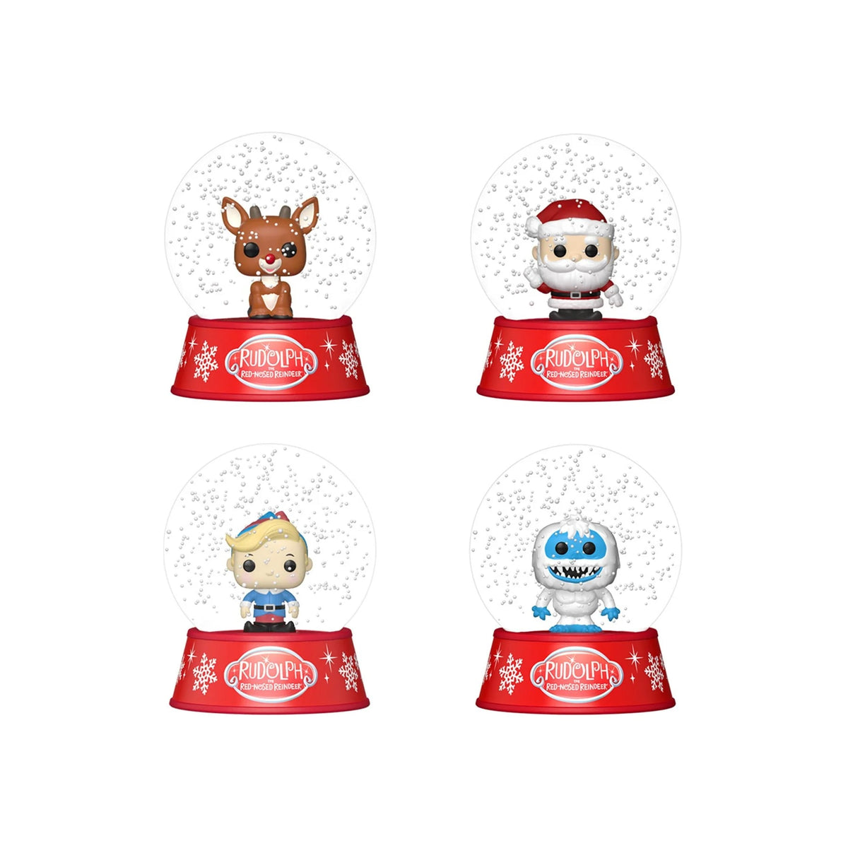 Rudolph (Aleatorio) - Funko Mini Glitter Globe