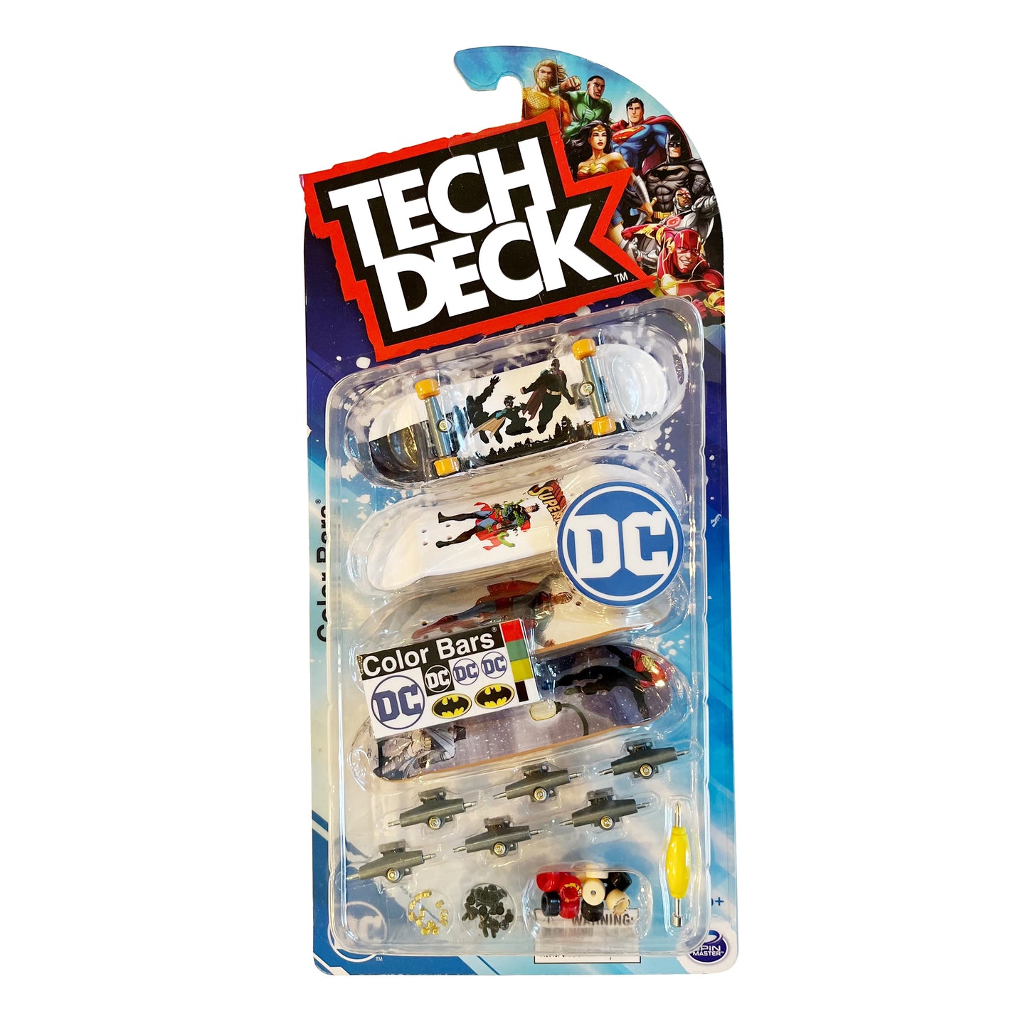 DC 4 Pack Con Accesorios - Tech Deck