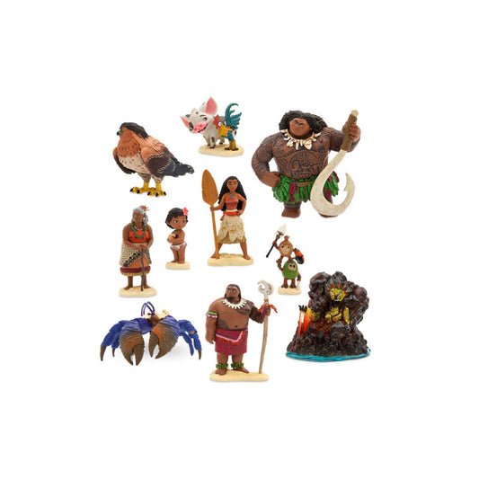 Moana Set 10 figuras de Lujo - Disney