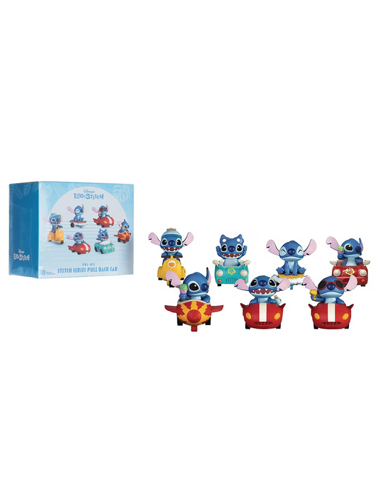 Figura Stitch Series Pull Back Car - Disney