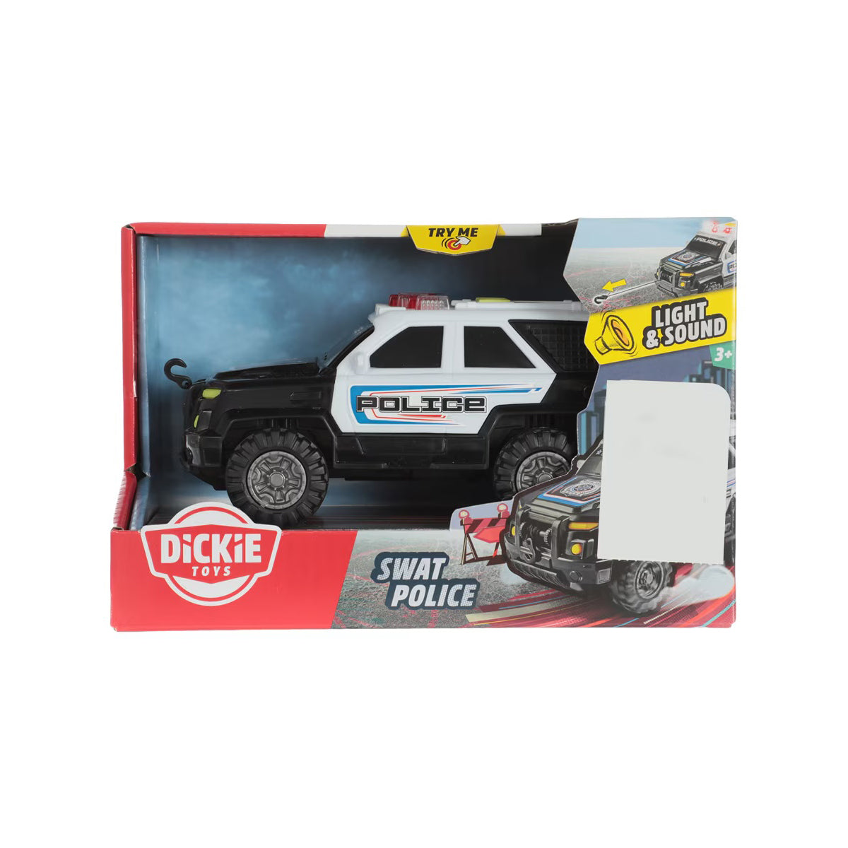 Swat Police con Luces y Sonido Pequeño - Dickie Toys