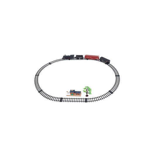Train Set con Luces, Sonido y Vapor