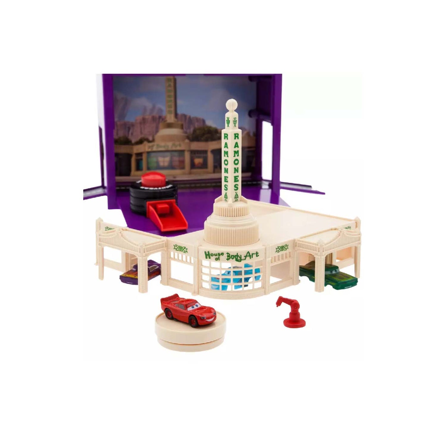 Playset Portatil Ramone's Body Shop - Disney