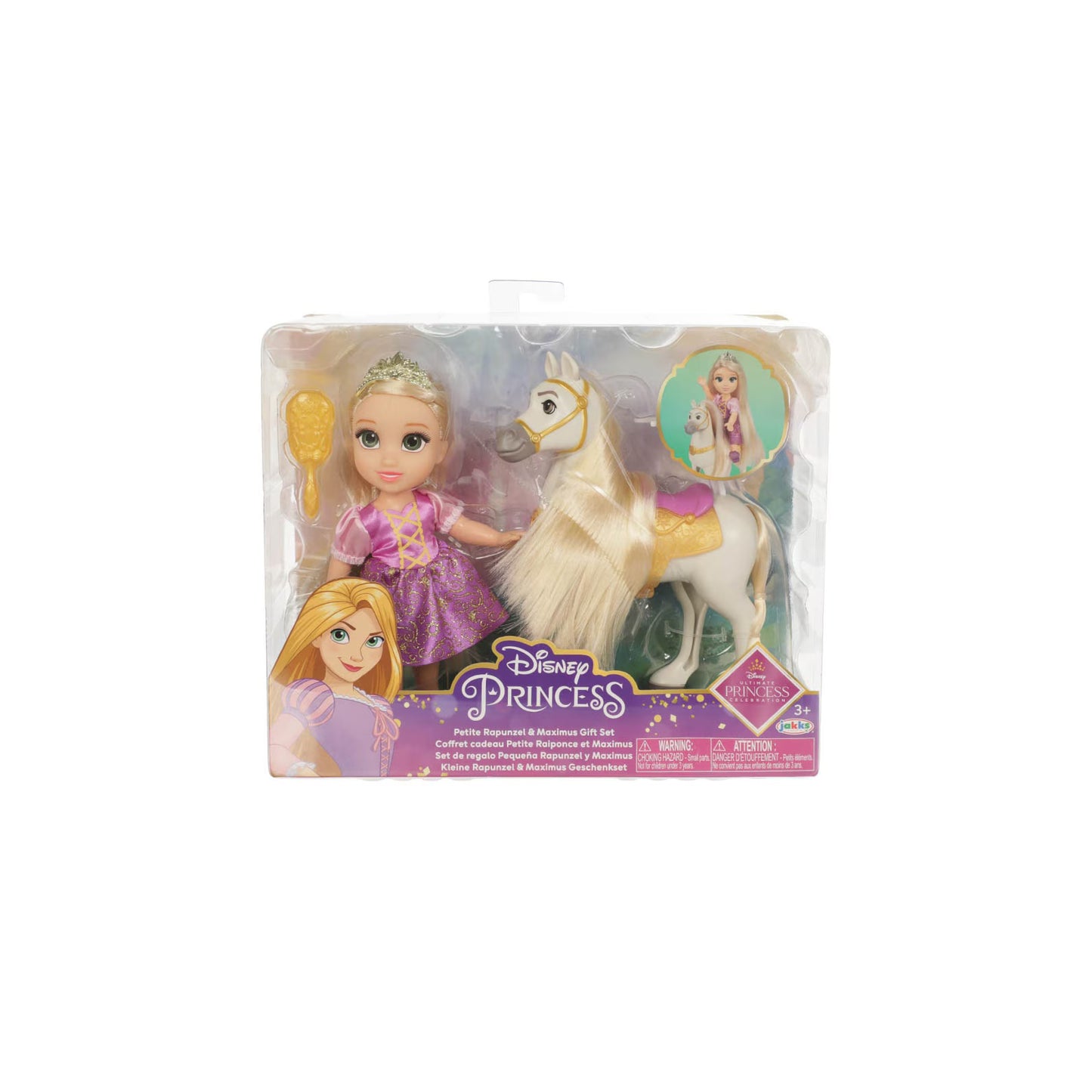 Set de Regalo de Rapunzel y Maximus - Jakks