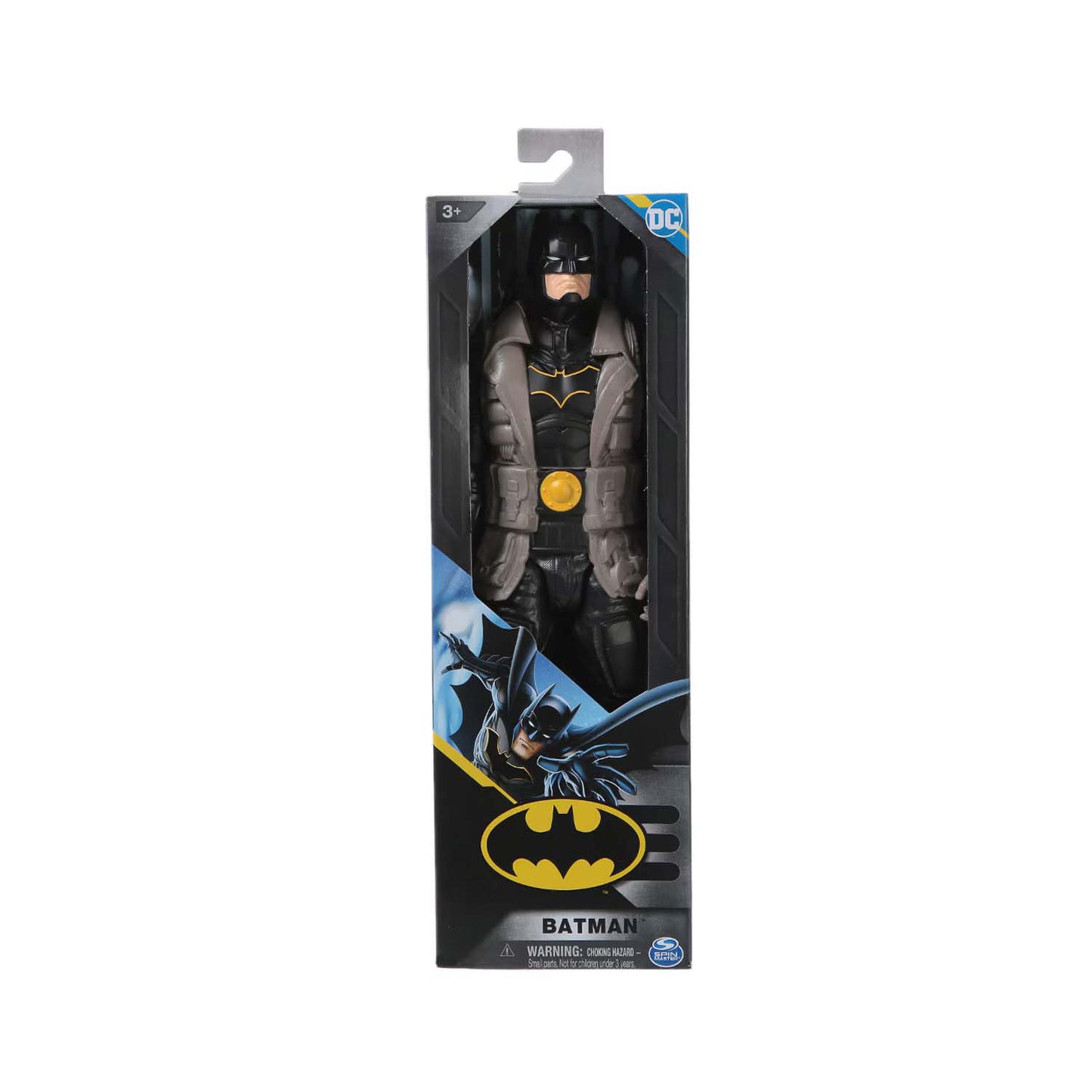 Figura Batman Traje Negro Saco Gris (12 pulgadas) - Spin Masters