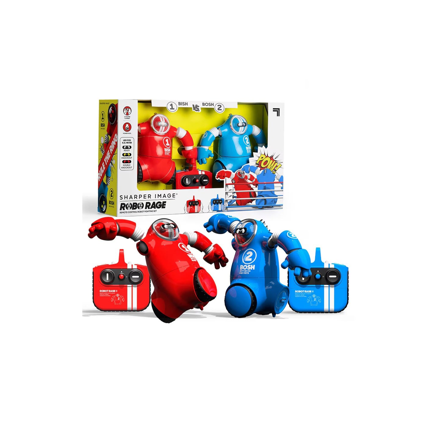 RC Robo Rage Set de Robots de Control Remoto - Sharper Image