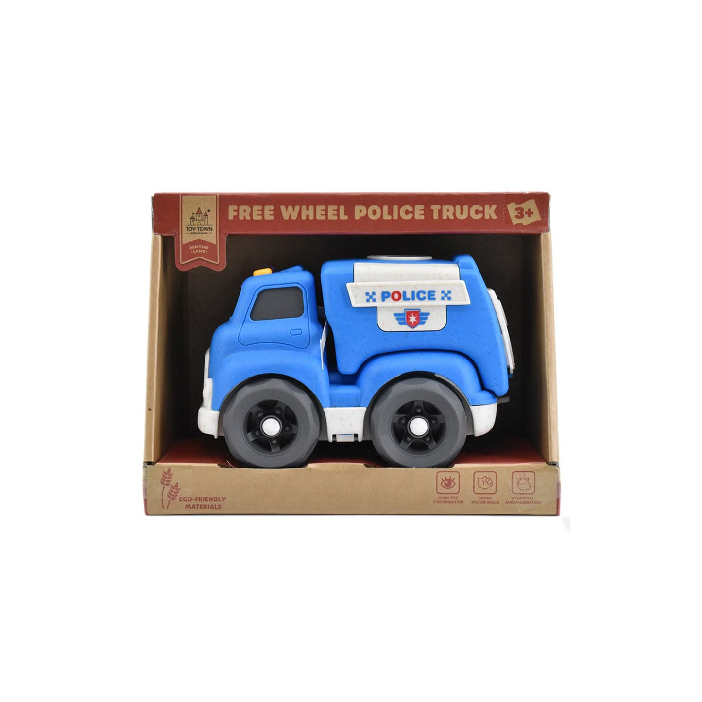 Free Wheel Police Truck
