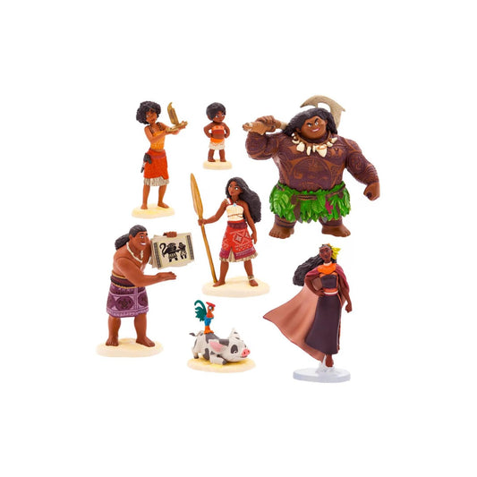 Moana 2 Set 7 figuras - Disney