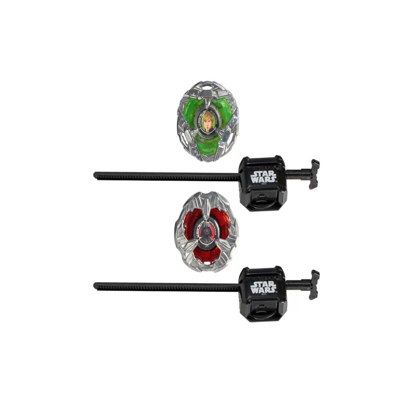 Luke Skywalker 4-80B vs Darth Vader 4-60P - Beyblade X - Hasbro