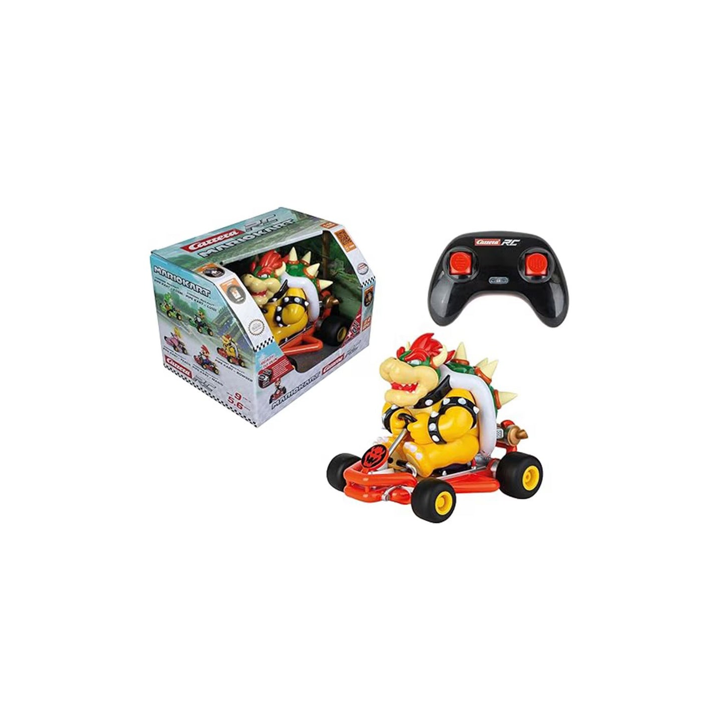 Bowser Kart Carro Control Remoto - Carrera RC 1:18
