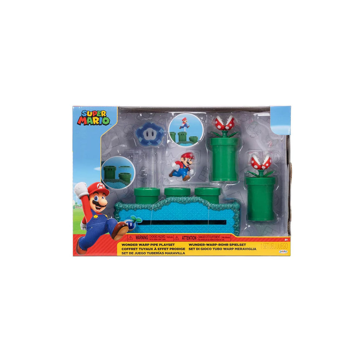 Wonder Warp Pipe Playset - Super Mario