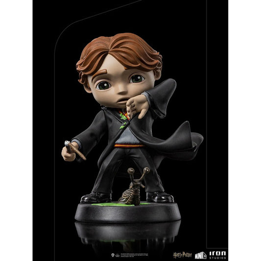 Statue Harry Potter - Ron Weasley Con Varita Rota (8 pulgadas) - MiniCo - Iron Studios