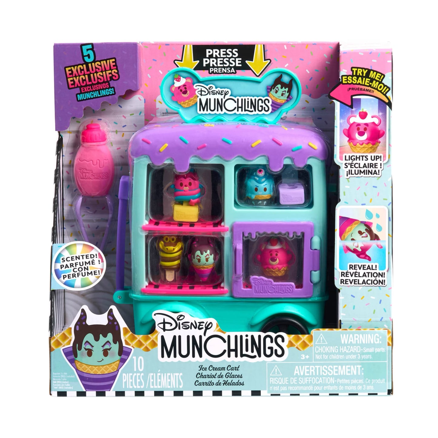 Munchlings Carrito de Helado - Disney