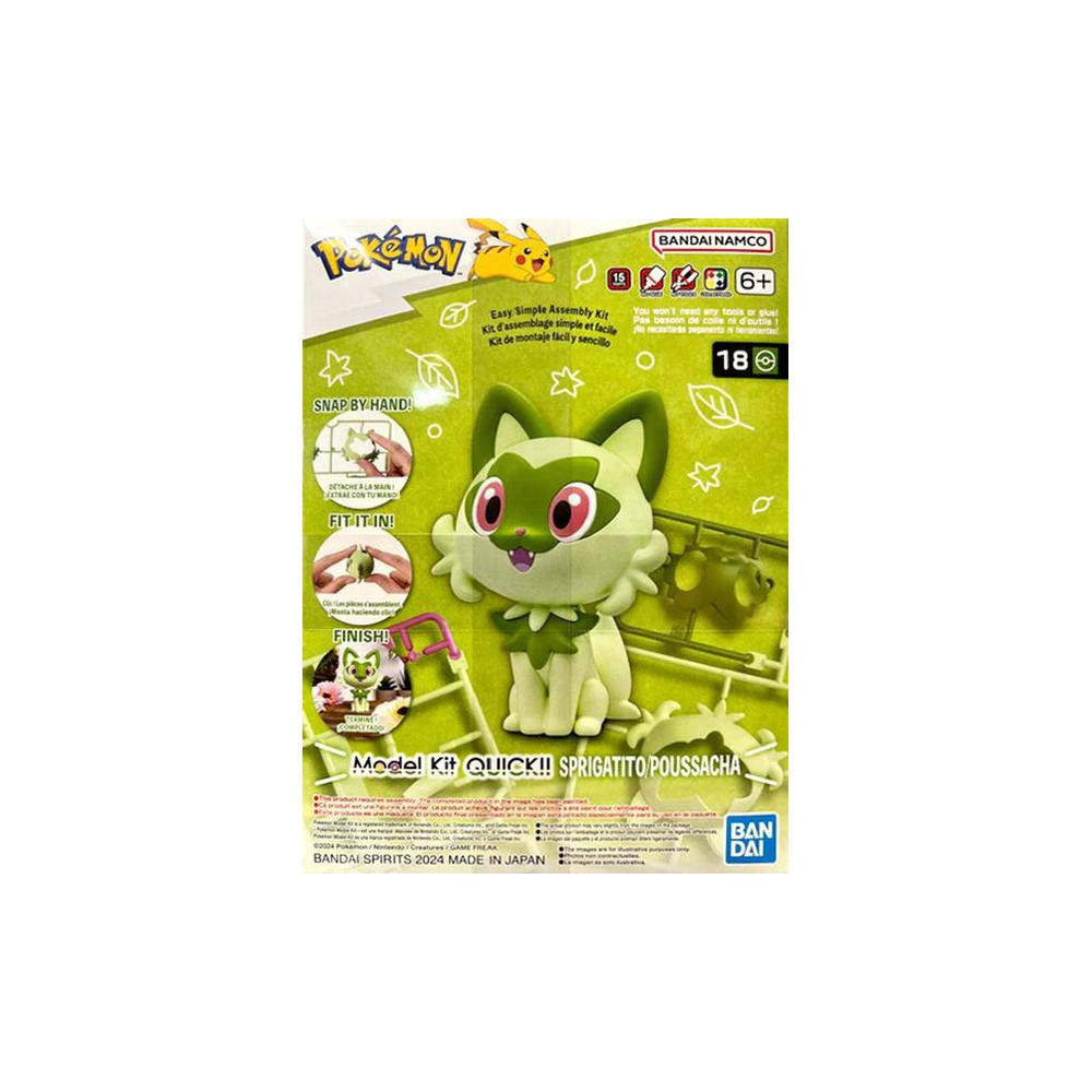 Sprigatito Bandai Plamo