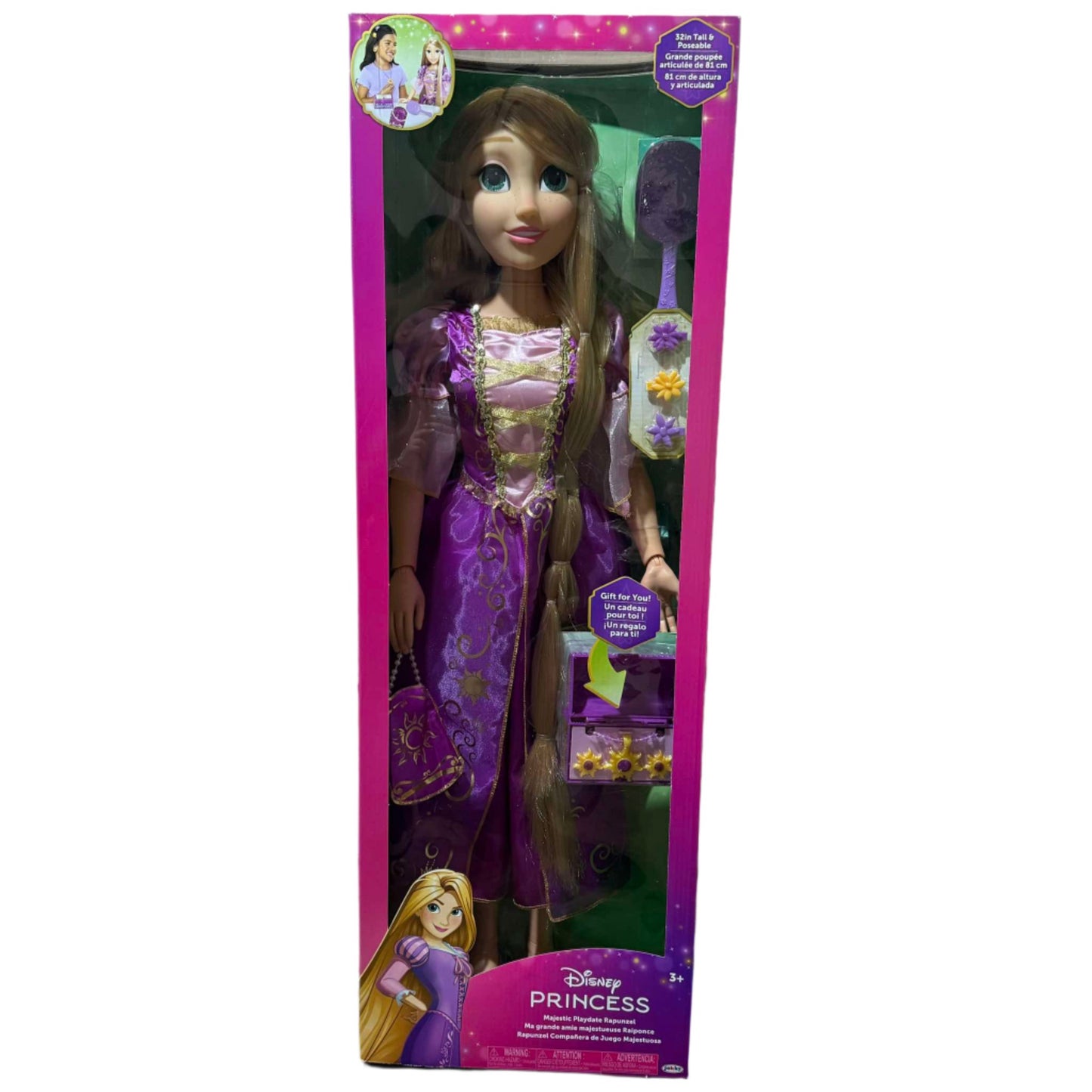 Rapunzel Compañera de Juego 32 Pulgadas / 81cm