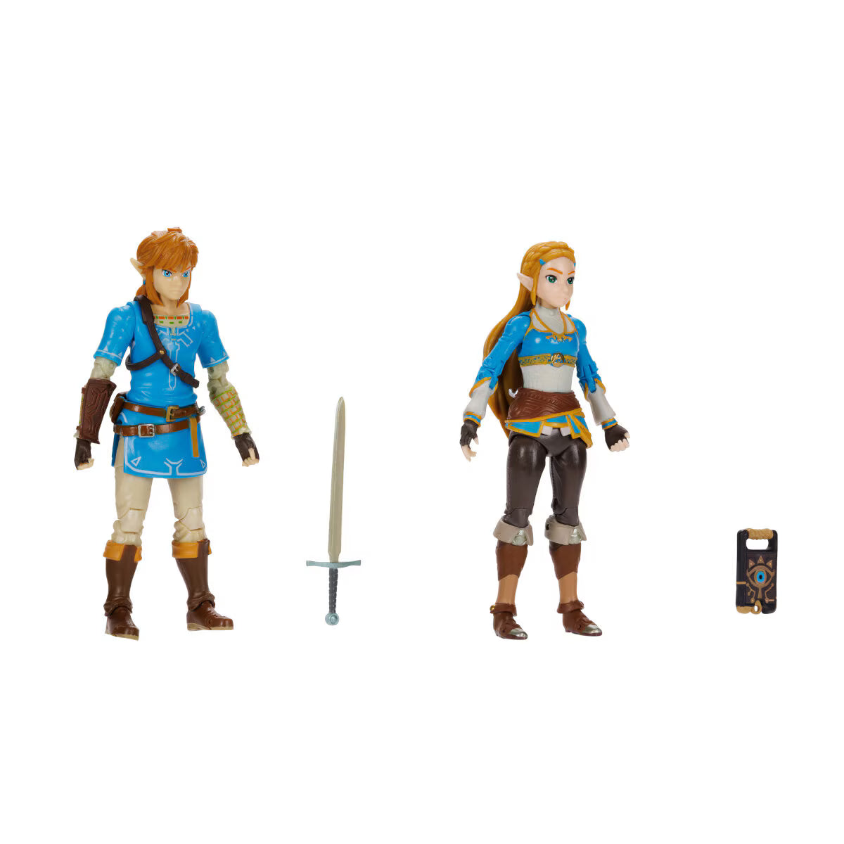 Set de 2 Figuras de Princess Zelda y Link - Zelda