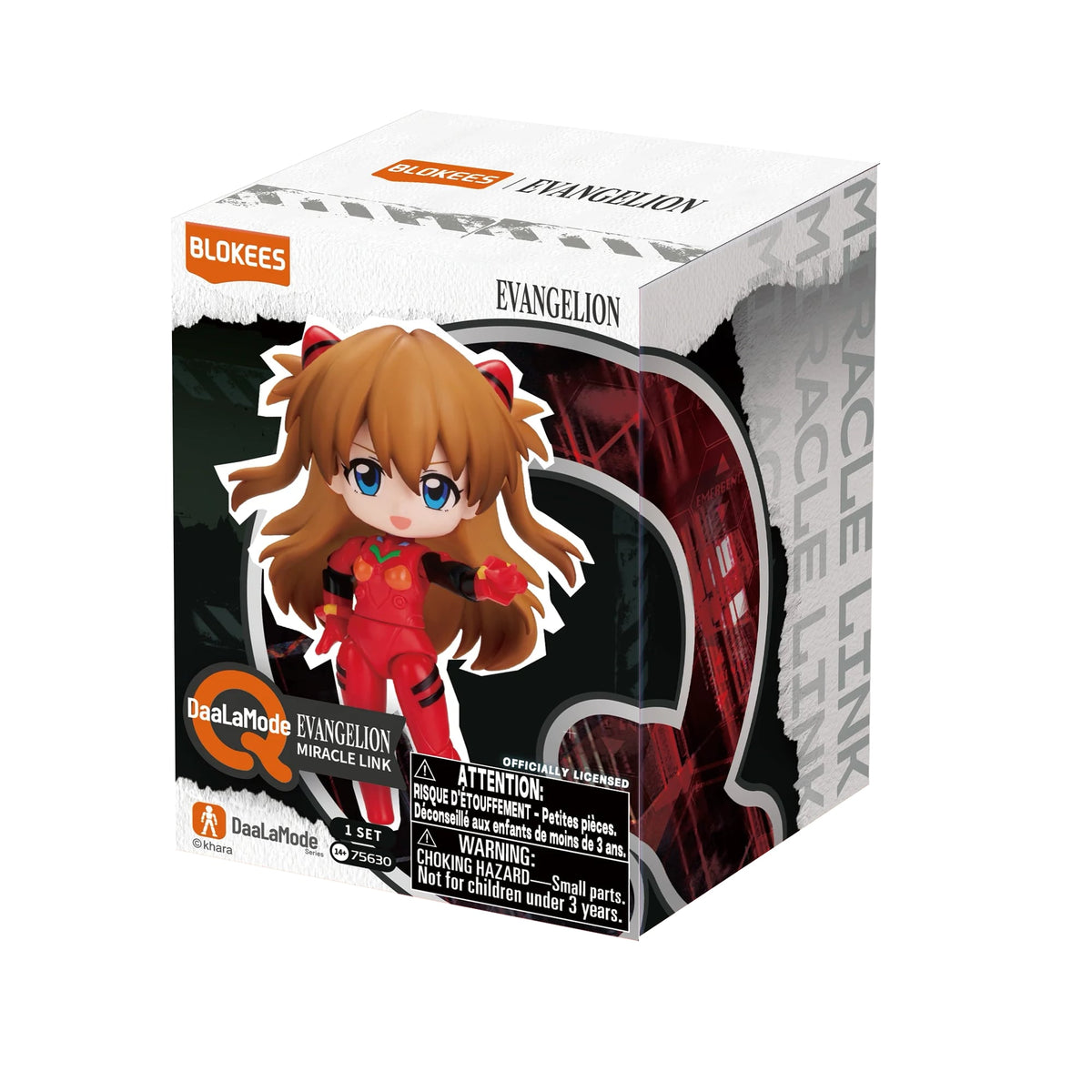 Figure Sorpresa Fantastics Q Series: 01 Miracle Link Evangelion (1pz) - Blokees