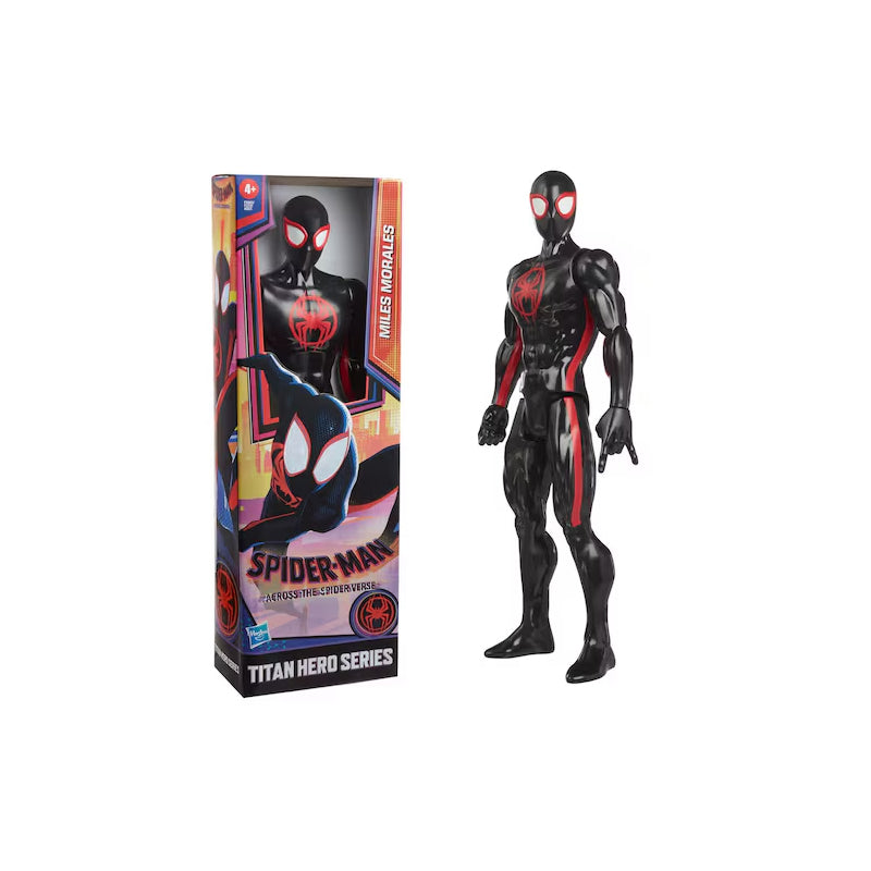 Figura Spider-Man Miles Morales - Titan Hero Series - Hasbro