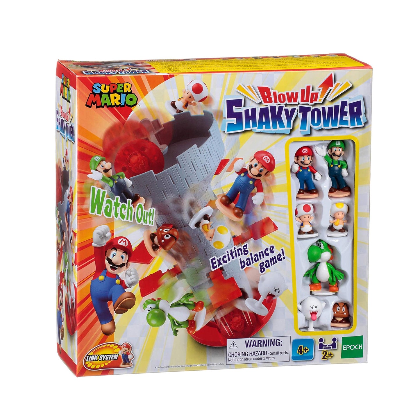 Blow Up Shaky Tower - Super Mario - Epoch Games