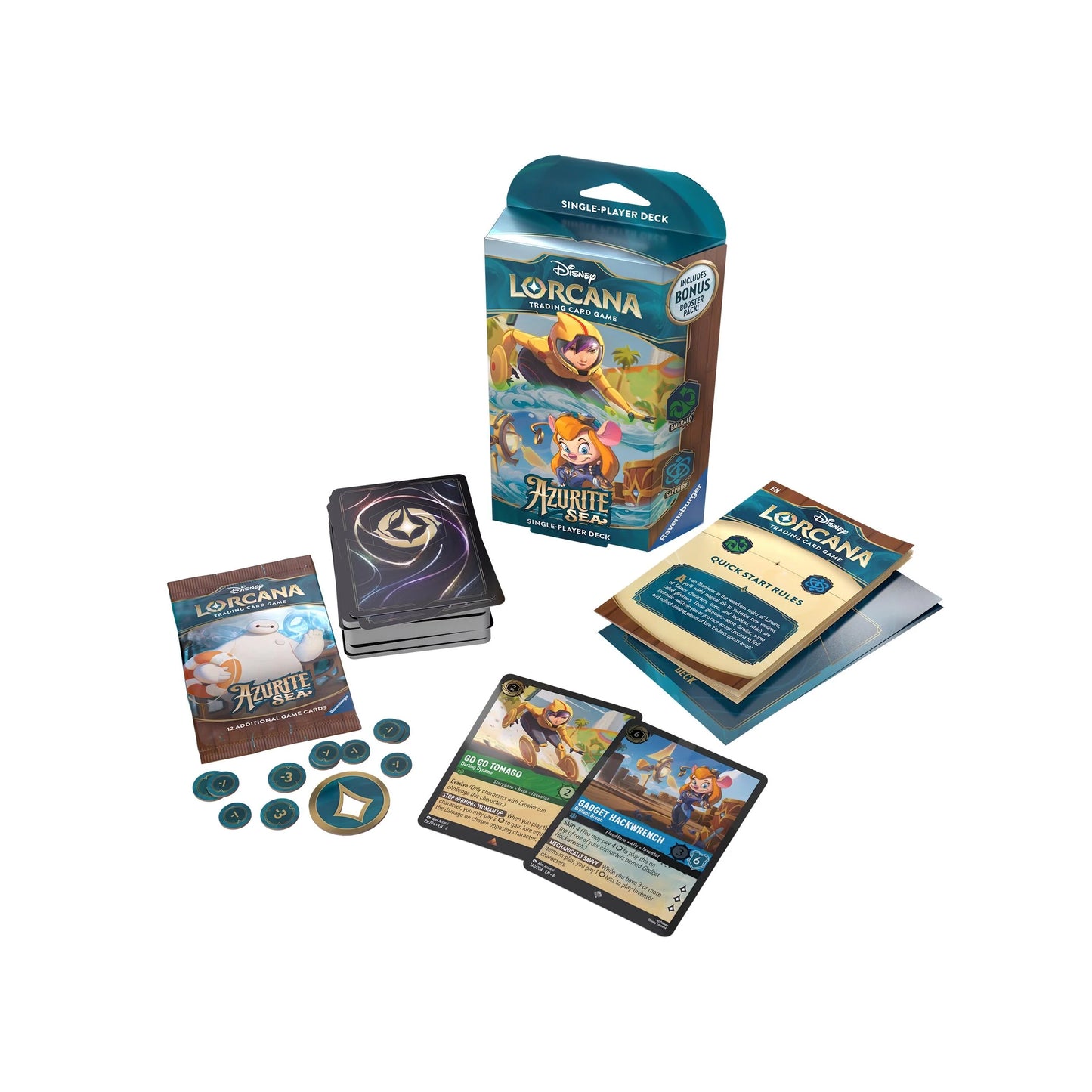 Deck Azurite Sea - Sapphire & Emerald