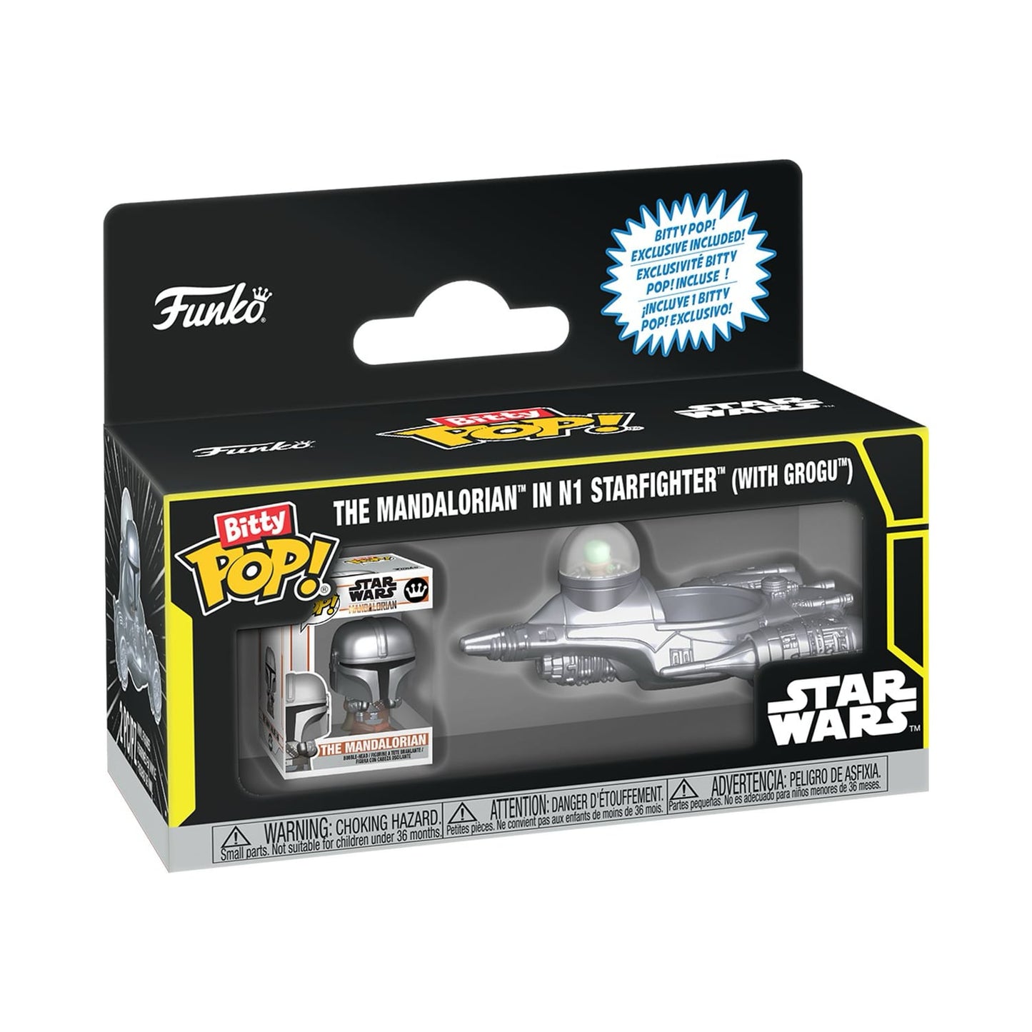 N1 con Mando - Star Wars The Mandalorian - Funko Bitty Pop Rides