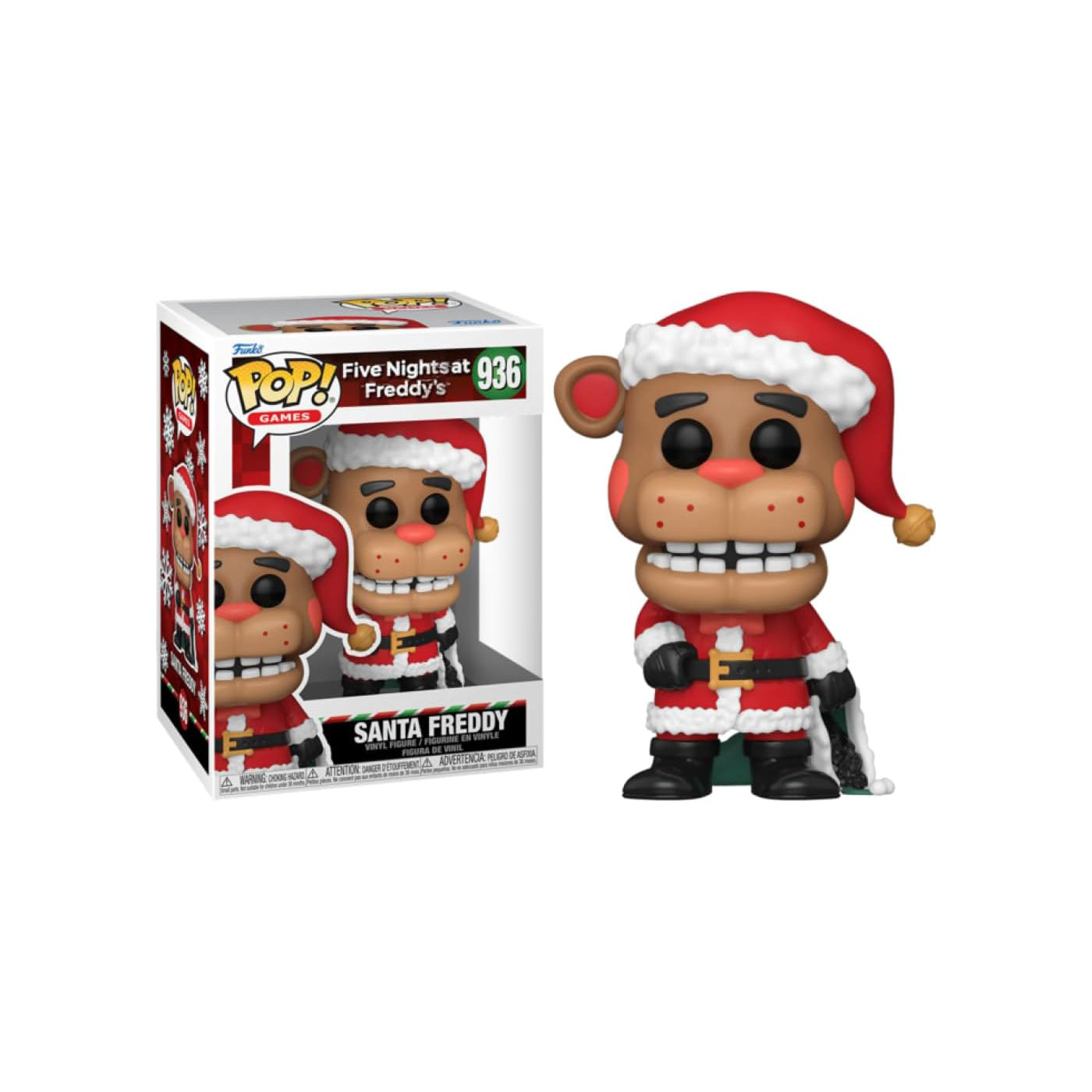 Santa Freddy 936 - Five Nights At Freddys - Funko Pop