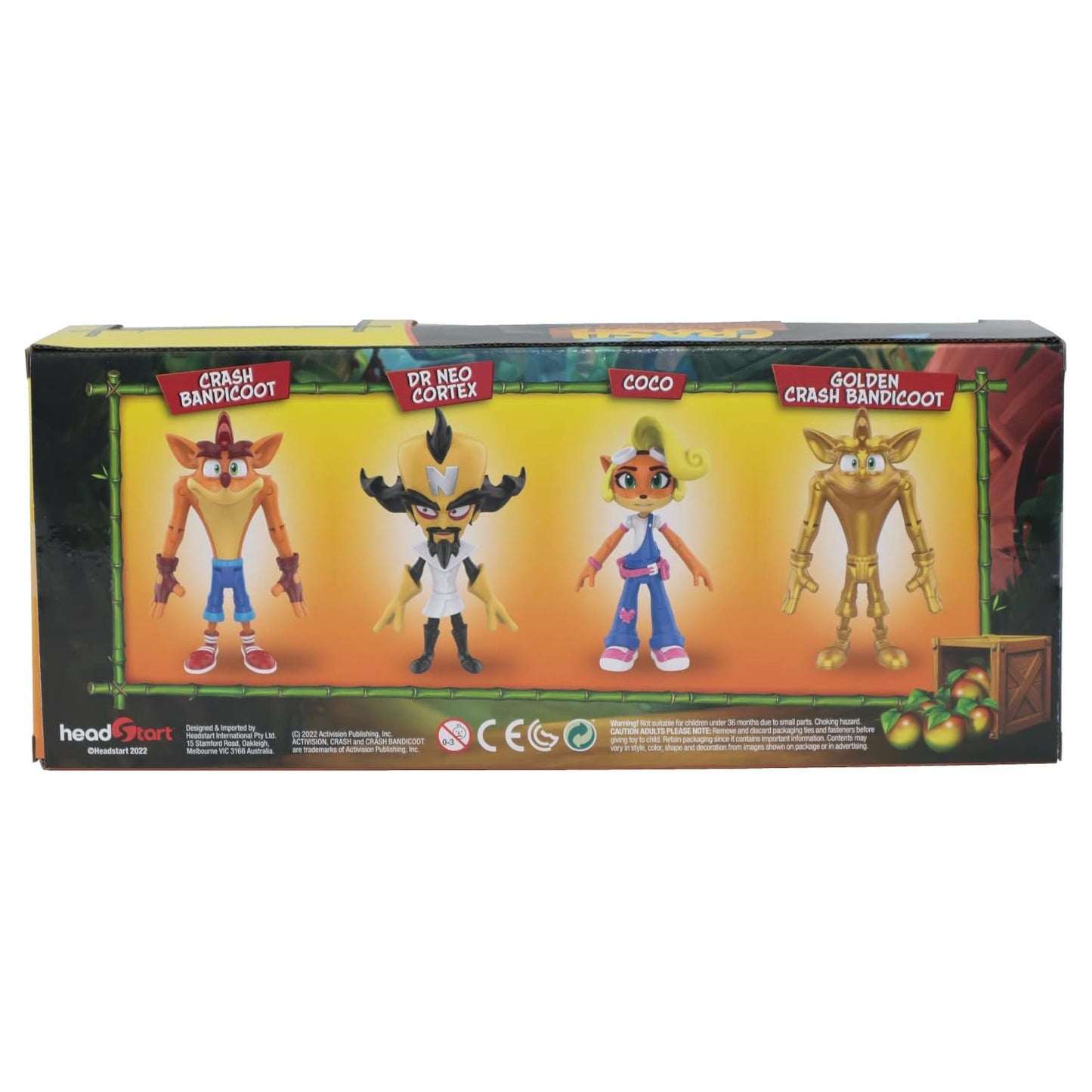 4 Pack Edition Crash Badicoot - HeadStart