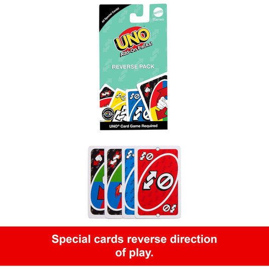 UNO Expansion Reverse Pack Juego de Mesa