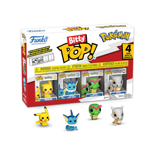 4 Pack Pokemon - Funko Bitty Pop