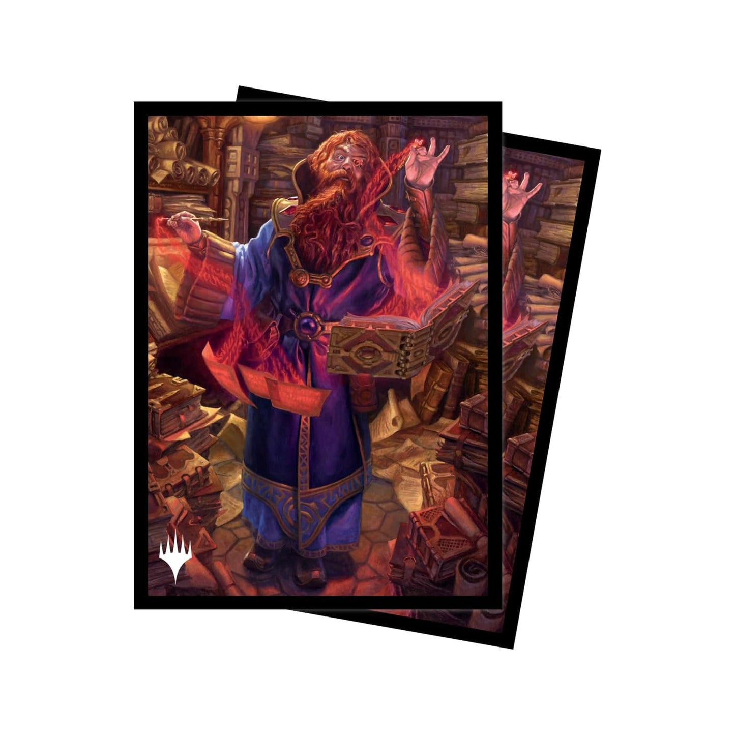 MTG Commander Masters 100pz Standard Size Card Sleeves Matte - Commodore Guff - Ultra PRO