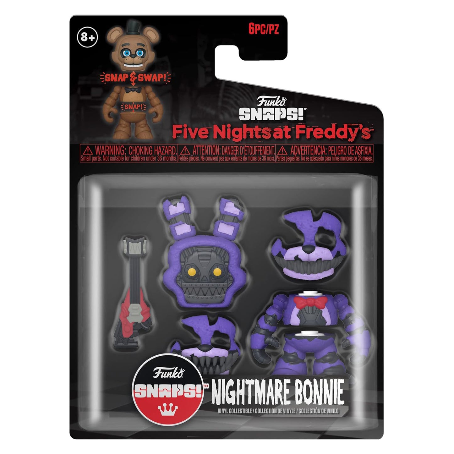 Five Nights At Freddy's: Nightmare Bonnie - Funko Snaps!