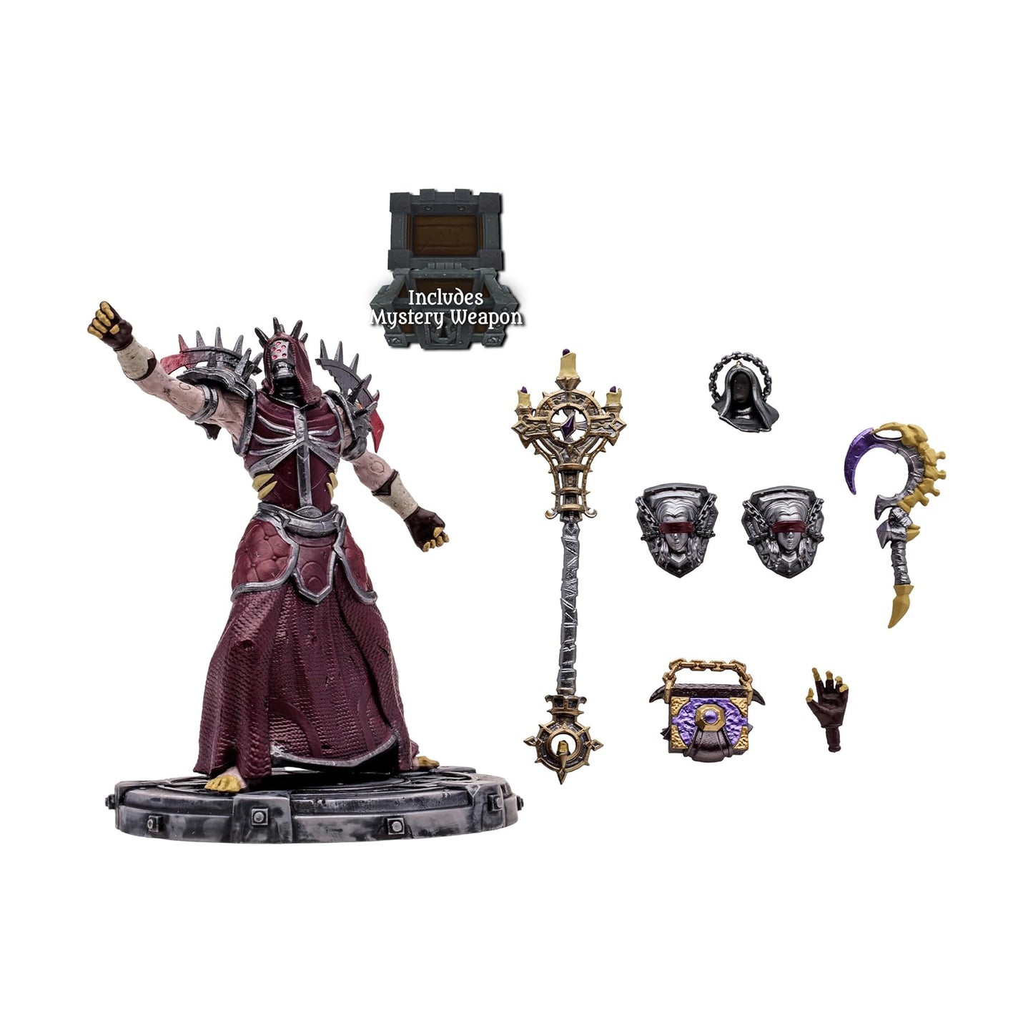 World of Warcraft - Undead Priest & Undead Warlock - McFarlane