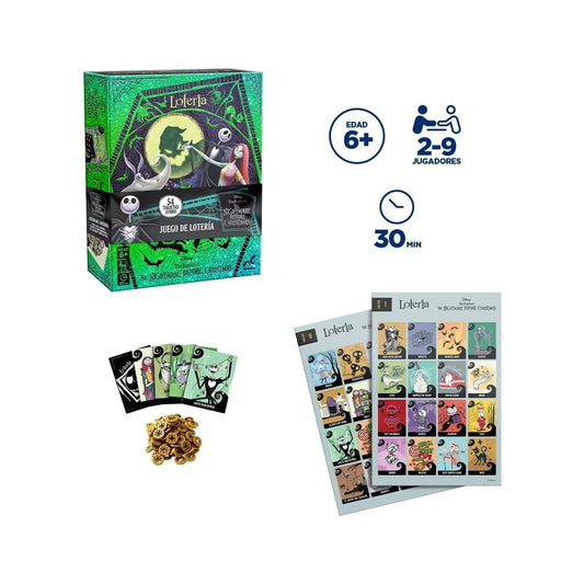 Loteria Edicion Especial Extraño Mundo de Jack