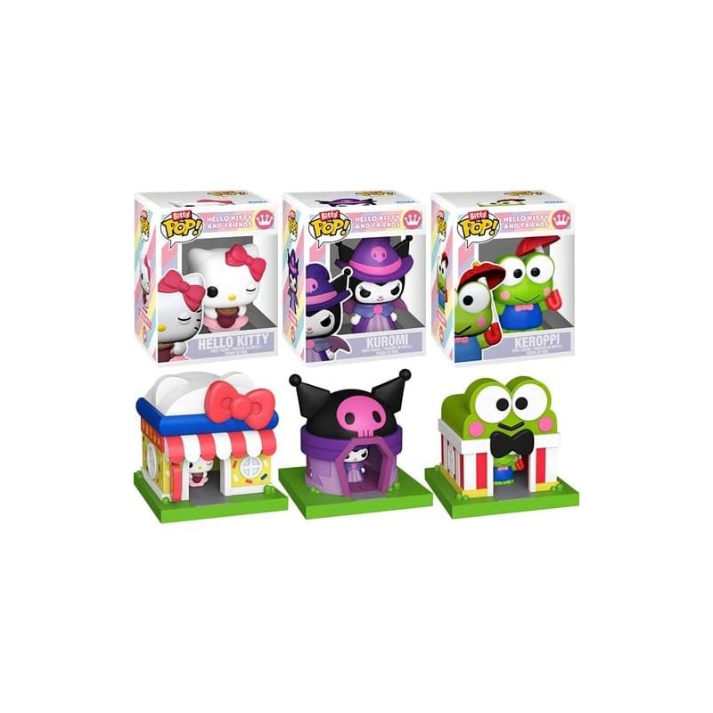 Sanriotown 3 Pack - Sanrio - Funko Bitty Pop Town