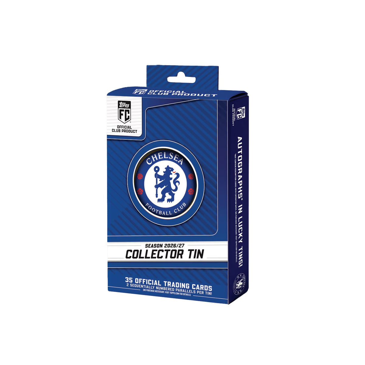 2026/27 Soccer Clubs Sets: Collector Tin - Chelsea - Topps