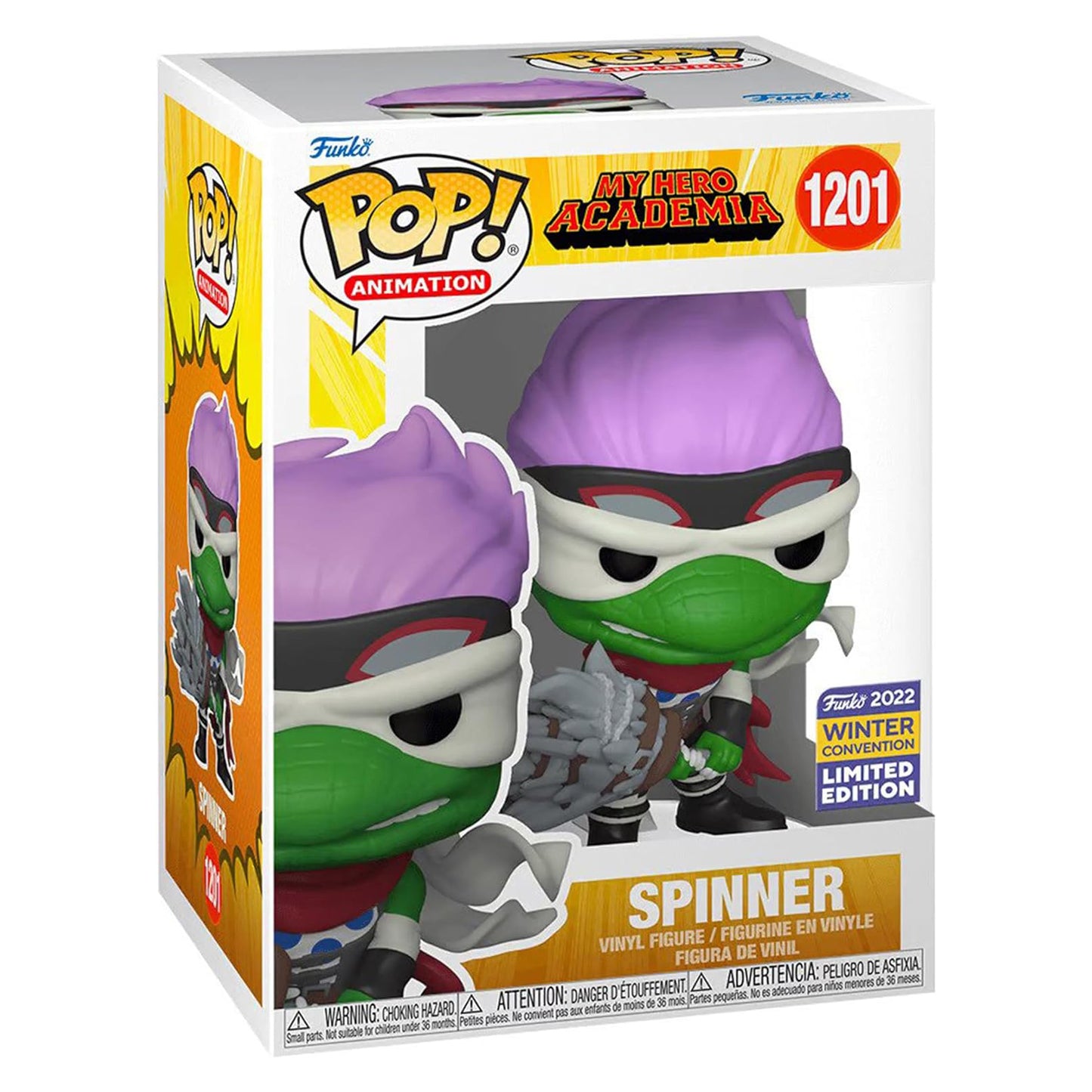 My Hero Academia - Spinner 1201 Sticker Winter Convention 2022 Limited Edition - Funko Pop