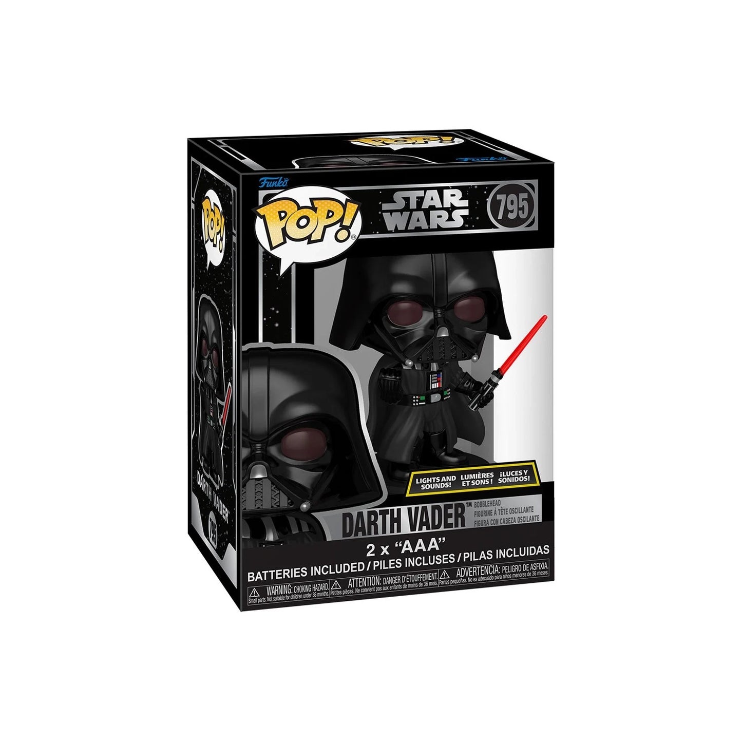 Star Wars: Darth Vader Lightsaber Electronico 795 - Funko Pop