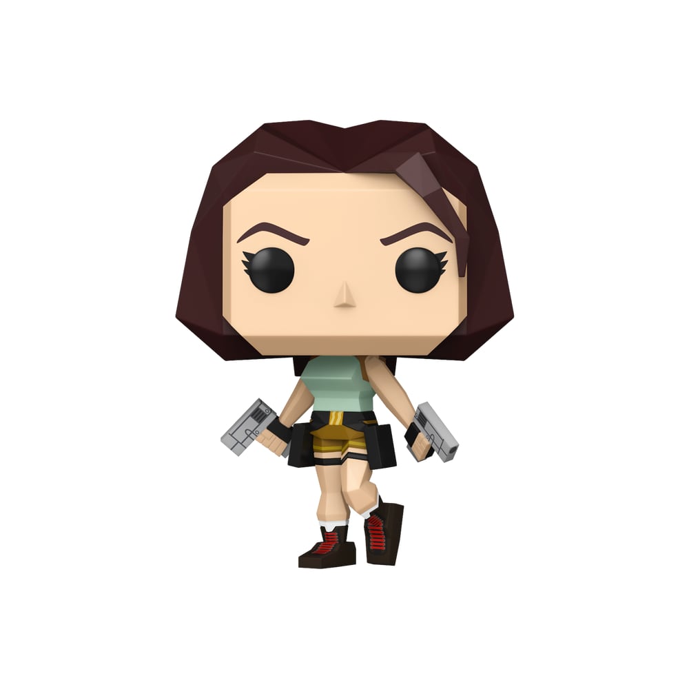 Lara Croft (Polygonal) 1192 - Tomb Raider - Funko Pop Games