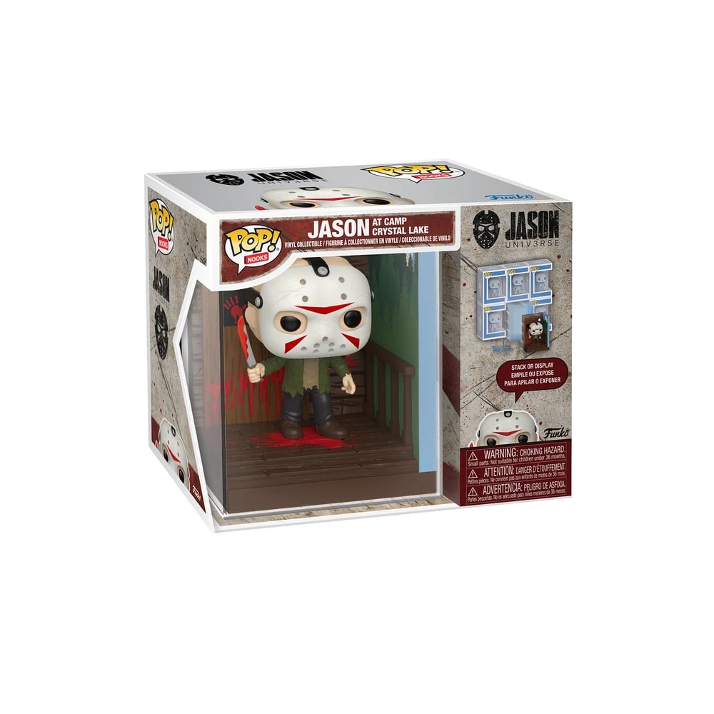 Jason en Campamento Crystal Lake - Viernes 13 - Funko Pop Nooks