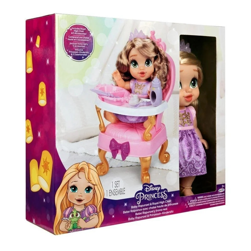 Muñeca Bebe Rapunzel con Trono Real - Disney