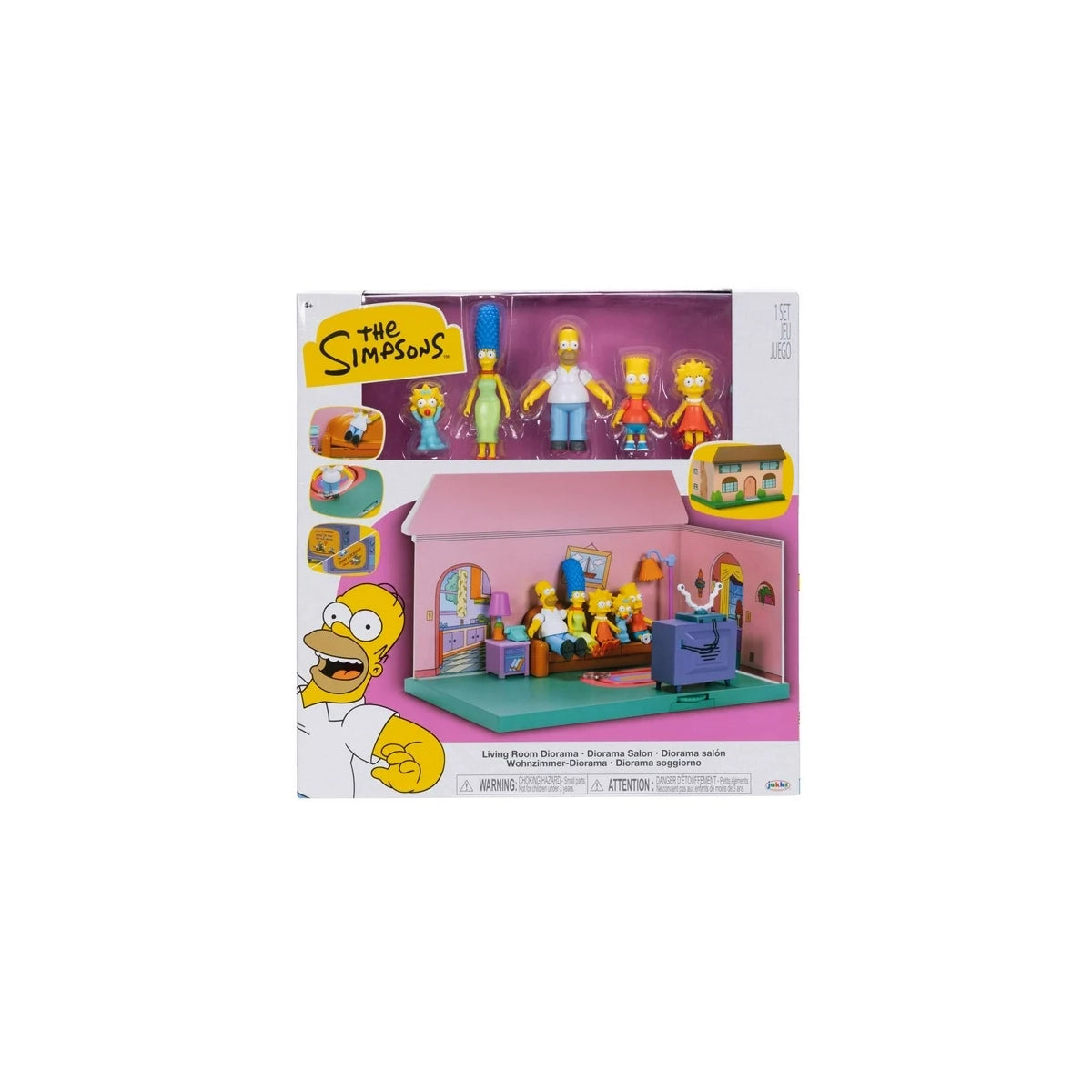 The Simpsons - Living Room Diorama - Jakss