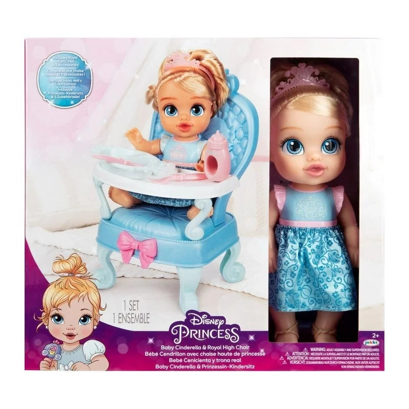 Muñeca Bebe Cenicienta con Trono Real - Disney