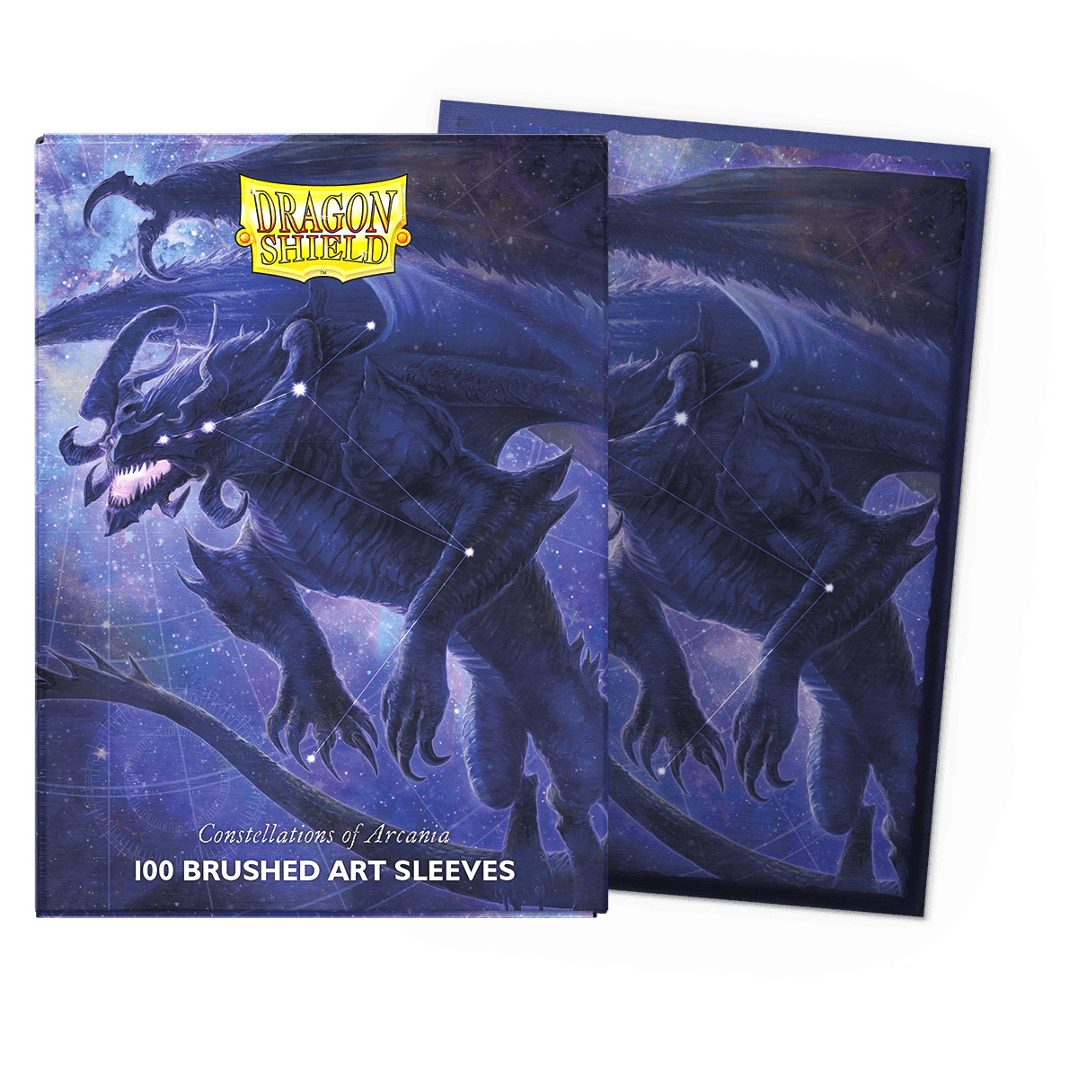 Constellations of Signoir - Brushed Art Sleeves - Micas Dragon Shield Standard (100pz)