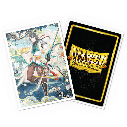 Grand Archive - Jin, Fate Defiant - Matte Art Sleeves - Micas Dragon Shield Standard (100pz)