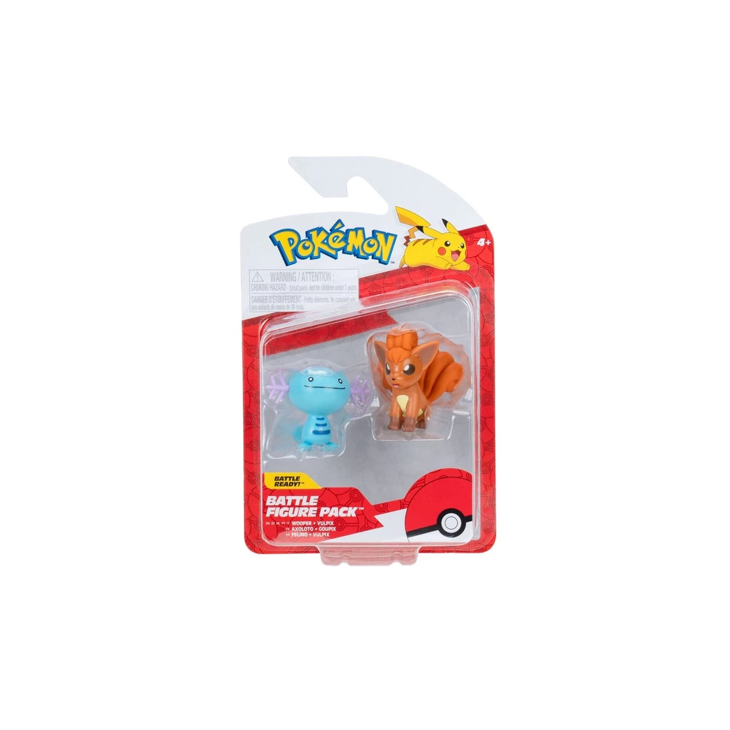 Wooper & Vulpix Battle Figure Pack