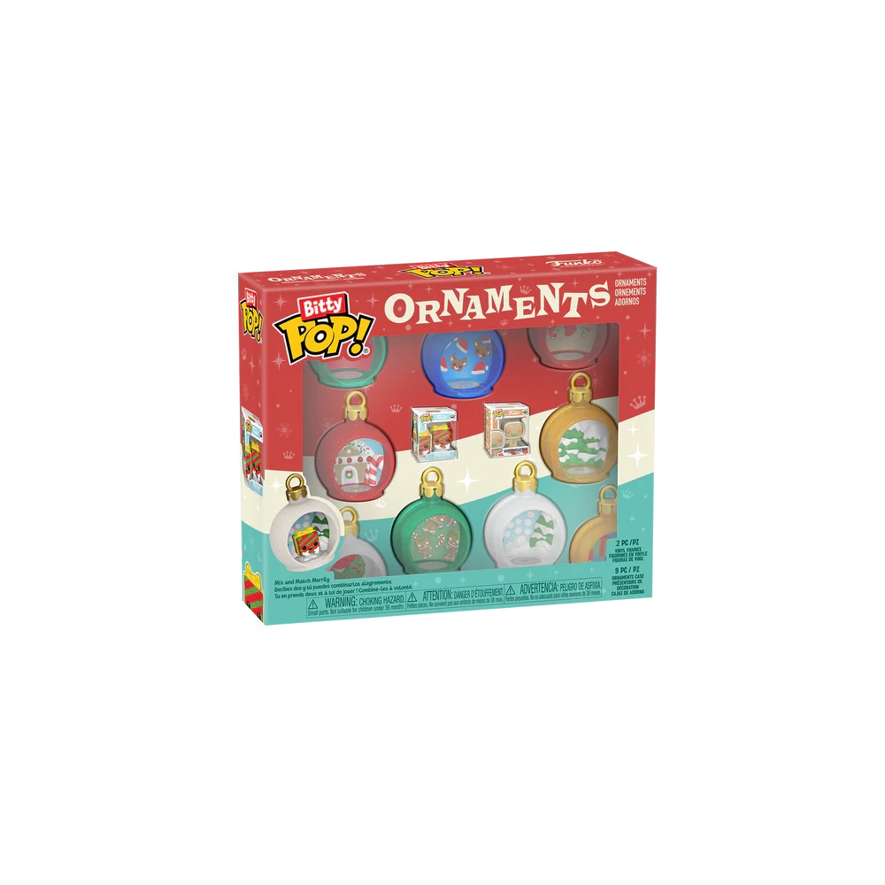 Holiday 9 Pack - Funko Bitty Pop Ornaments