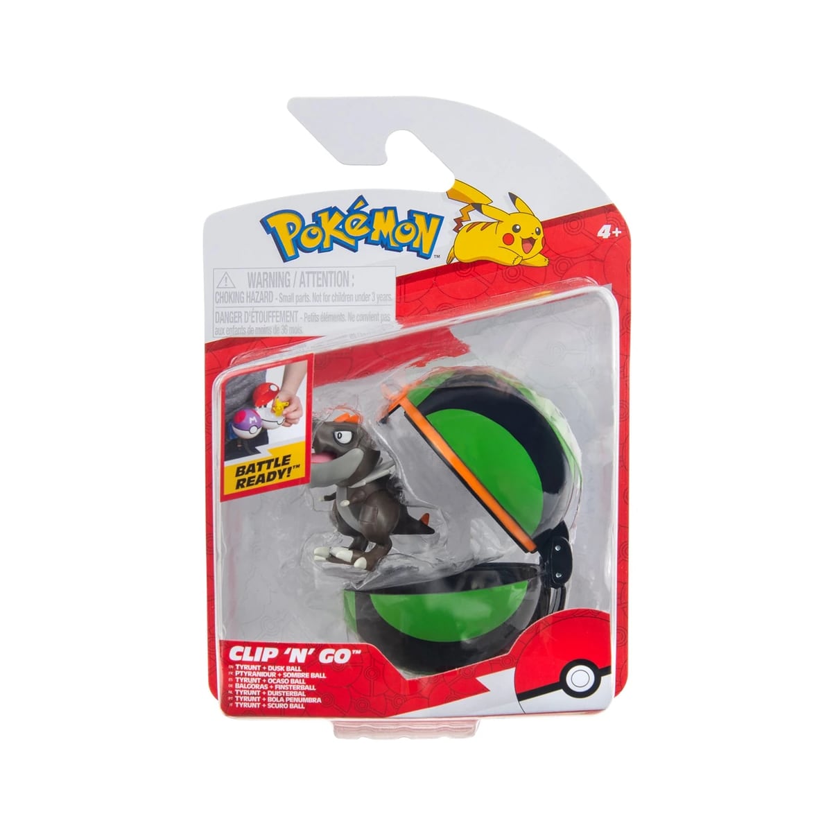 Clip n Go: Tyrunt Dusk ball - Pokemon