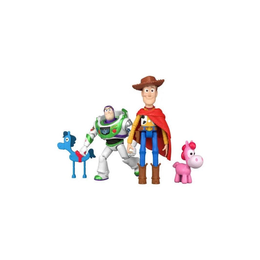 Playscale Toy Story 5 Woody y Buzz High Tech Al Rescate - Mattel