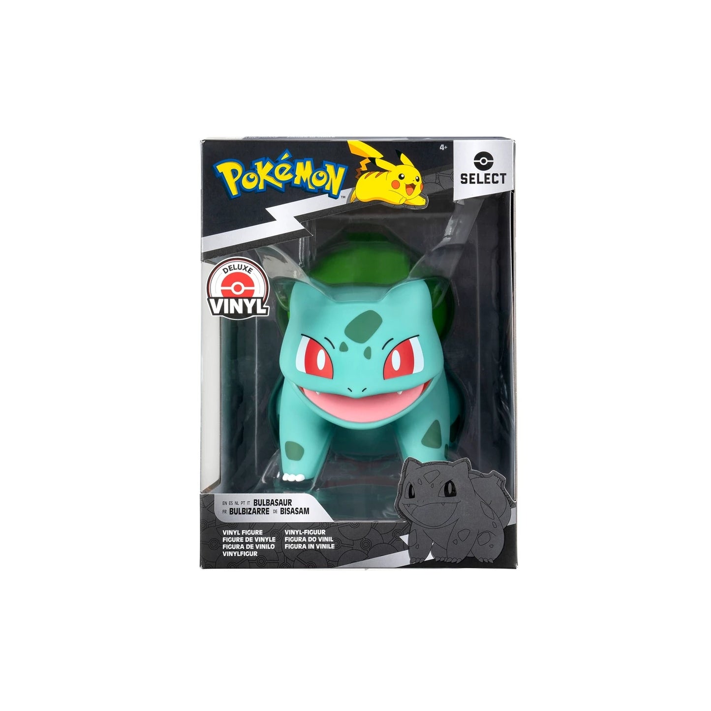 Deluxe Vinyl Figura Bulbasaur Grande 20cm - Select Jazwares S2